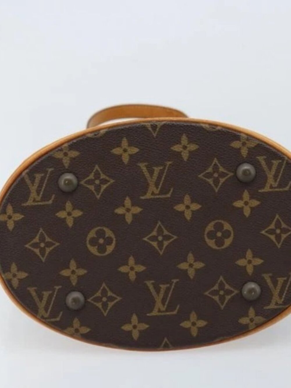 LOUIS VUITTON Monogram Bucket PM Shoulder Bag M42238 LV Auth 173751 - Picture 5 of 16